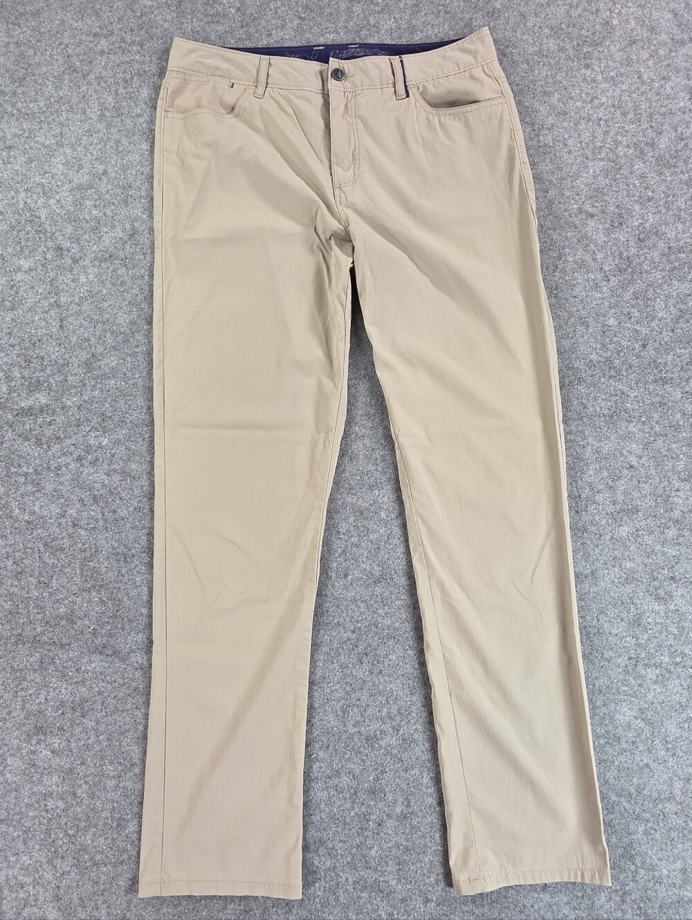 Johnnie-O Prep-formance Tan Chino Pants Khaki Stretch Golf 34x34
